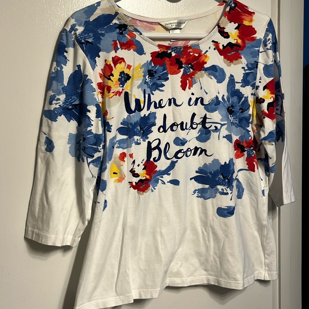 Size petite large shirt